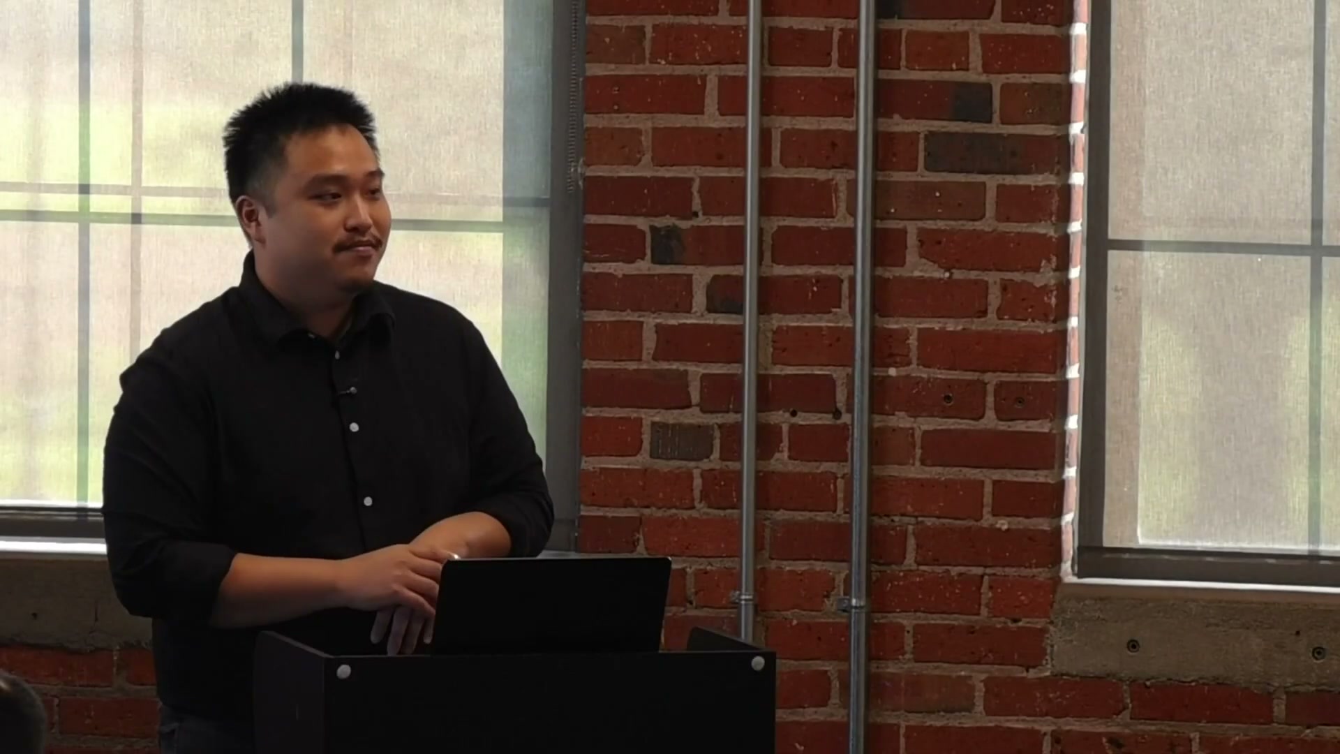 Eric Yim speaking at 1 Million Cups Lincoln: What happens when AI search gets your business wrong